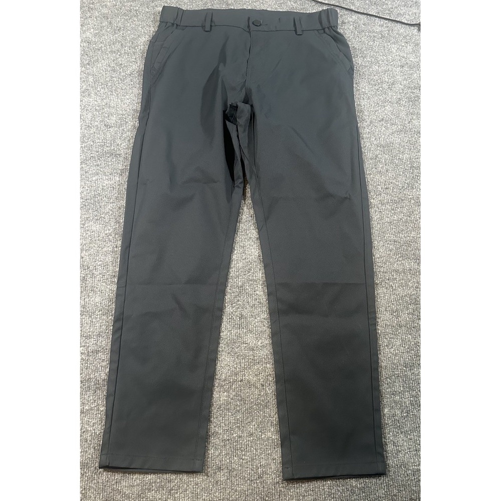 Jack Archer Mens 30x28 Deep Blue Performance Slim Fit Pants Zip Pockets EUC